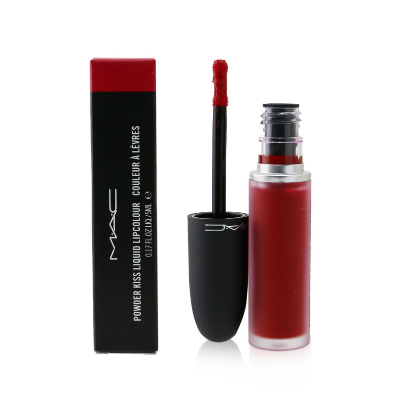 MAC Powder Kiss Liquid Lipcolour - # 987 M-A-Csmash  5ml/0.17oz