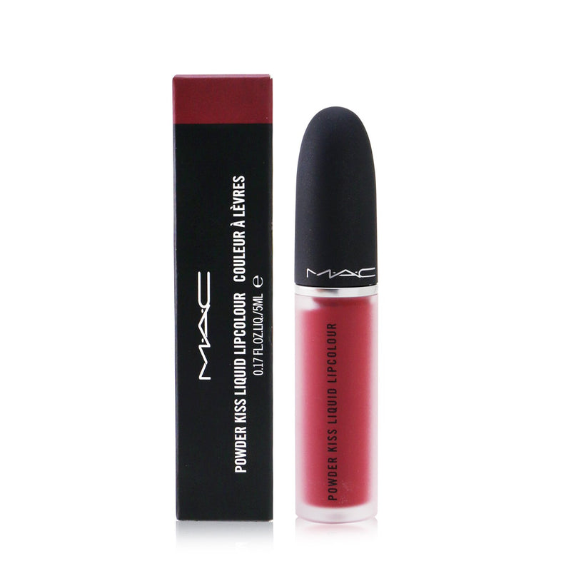 MAC Powder Kiss Liquid Lipcolour - # 988 A Little Tamed  5ml/0.17oz