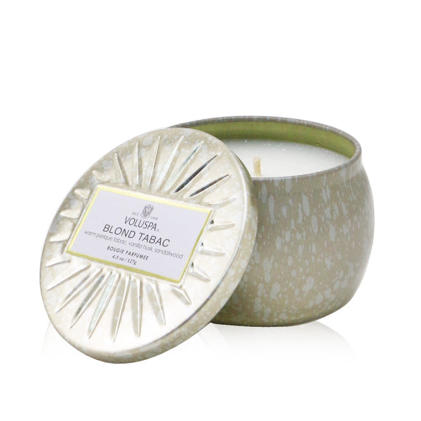 Voluspa Mini Tin Candle - Blond Tabac 