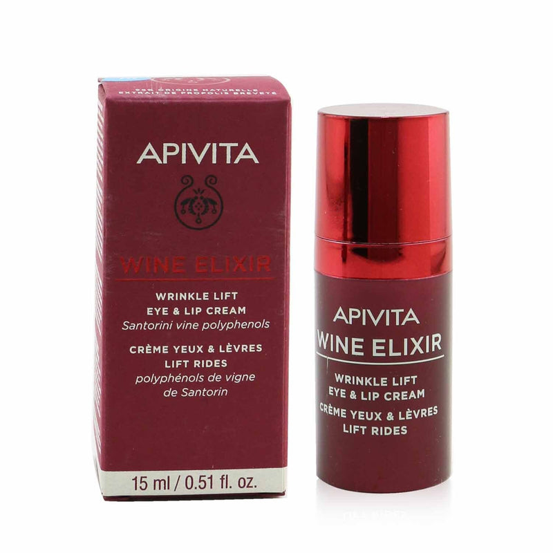 Apivita Wine Elixir Wrinkle Lift Eye & Lip Cream 