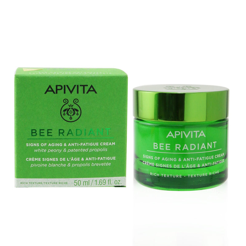 Apivita Bee Radiant Signs Of Aging & Anti-Fatigue Cream - Rich Texture 