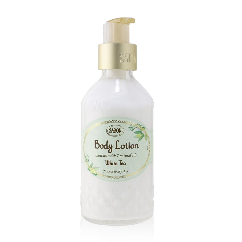 Sabon Body Lotion - White Tea (With Pump)  200ml/7oz