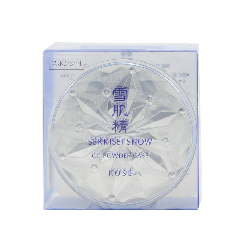 Kose Sekkisei Snow CC Powder SPF14 (Case + Refill) - # 01 Moderately Light (Natural Tone)  8g/0.28oz