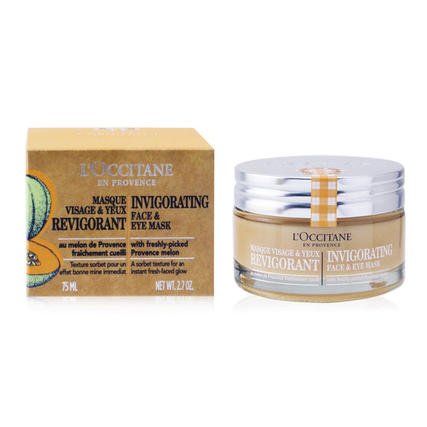 L'Occitane Invigorating Face & Eye Mask 