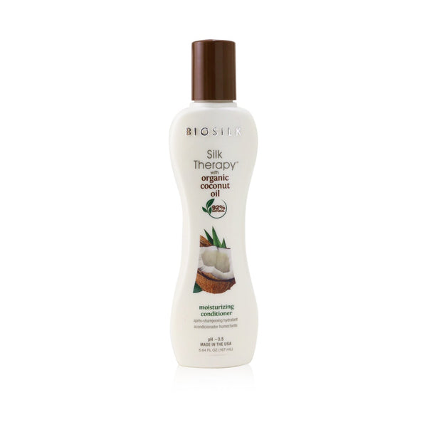 BioSilk Silk Therapy with Coconut Oil Moisturizing Conditioner  167ml/5.64oz