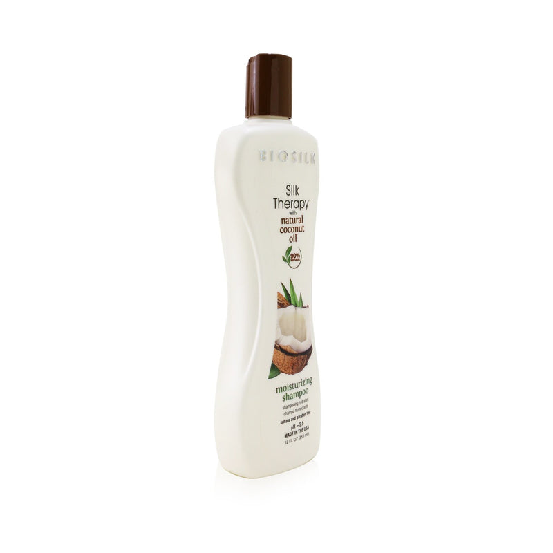 BioSilk Silk Therapy with Coconut Oil Moisturizing Shampoo  355ml/12oz