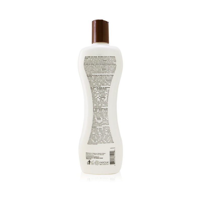 BioSilk Silk Therapy with Coconut Oil Moisturizing Shampoo  355ml/12oz