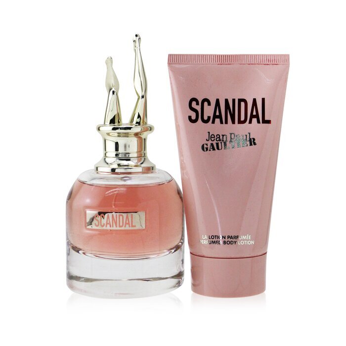 Jean Paul Gaultier Scandal Coffret: Eau De Parfum Spray + Perfumed Body Lotion 75ml/2.5oz 2pcs 50ml/1.7oz