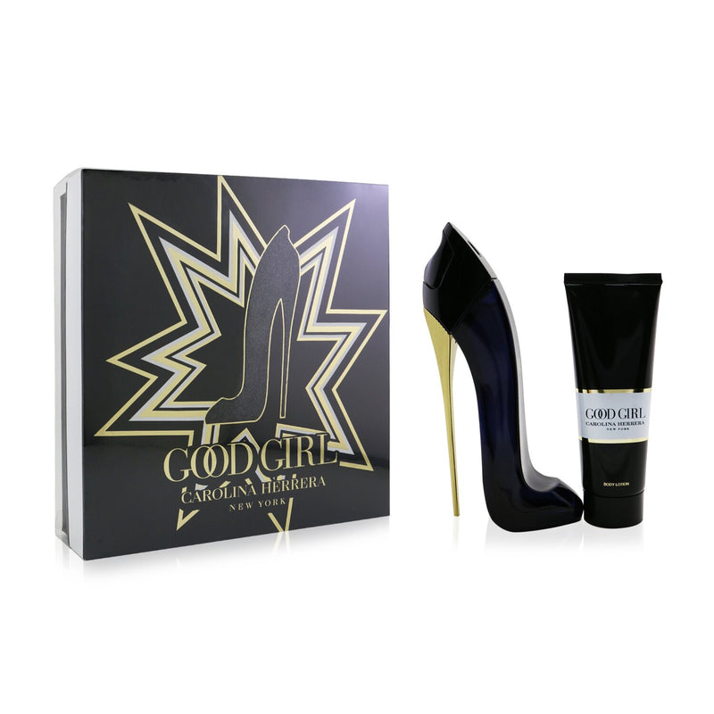 Carolina Herrera Good Girl Coffret: Eau De Parfum Spray 50ml/1.7oz + Body Lotion 75ml/2.5oz  2pcs