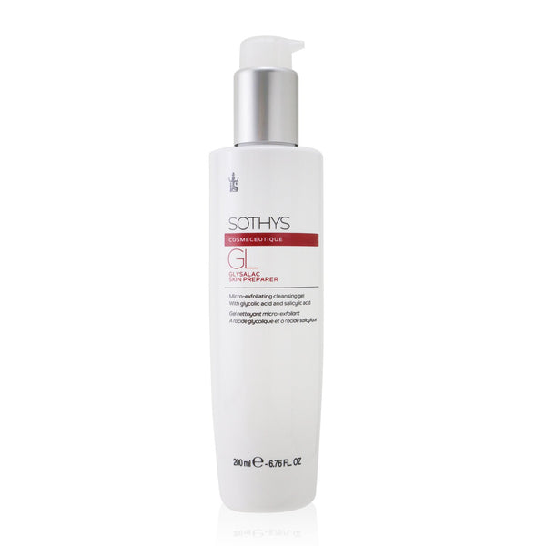 Sothys Cosmeceutique GL Glysalac Skin Preparer Micro-Exfoliating Cleansing Gel - With Glycolic Acid & Salicylic Acid 