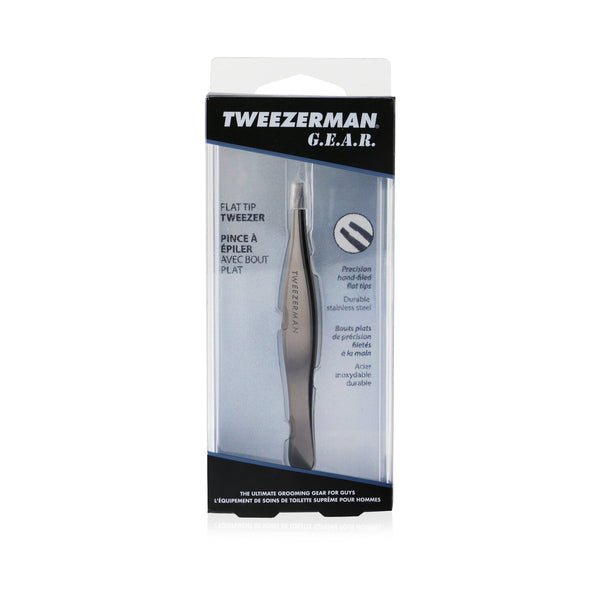 Tweezerman G.E.A.R. Flat Tip Tweezer 