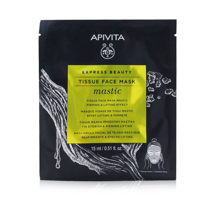Apivita Express Beauty Tissue Face Mask with Mastic (Firming & Lifting)  6x15ml/0.51oz