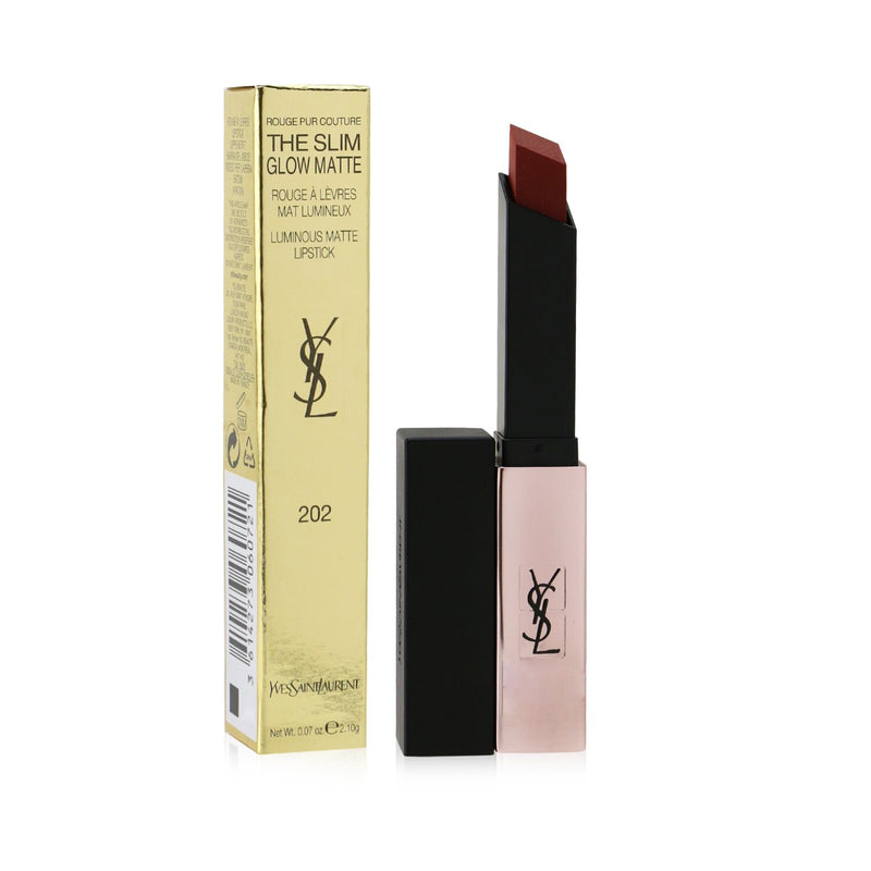 Yves Saint Laurent Rouge Pur Couture The Slim Glow Matte - # 202 Insurgent Red 