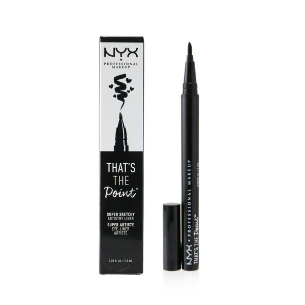 NYX That's The Point Super Sketchy Artistry Eyeliner - # Black  1ml/0.03oz