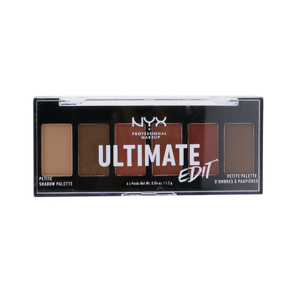 NYX Ultimate Edit Petite Shadow Palette (6x Eyeshadow) - # Warm Neutrals  6x1.2g/0.04oz