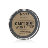 NYX Can't Stop Won't Stop Powder Foundation - # Medium Olive 