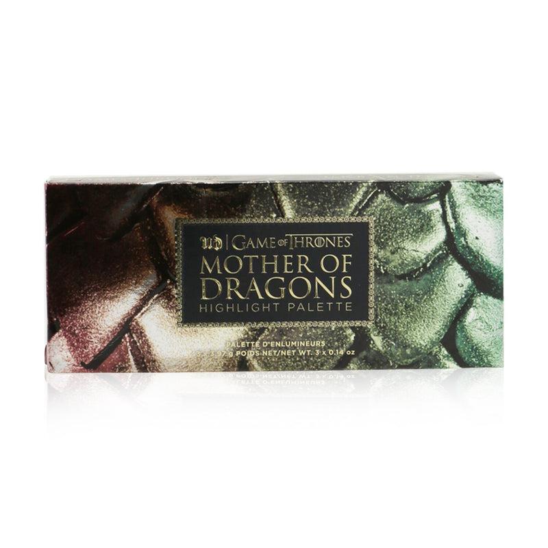Urban Decay Mother Of Dragons Highlight Palette (3x Highlighter) 