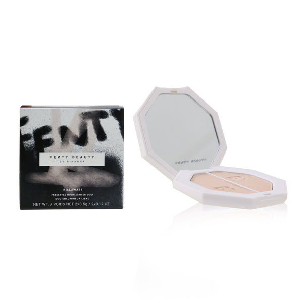 Fenty Beauty by Rihanna Killawatt Freestyle Highlighter Duo - # Lightning Dust / Fire Crystal 