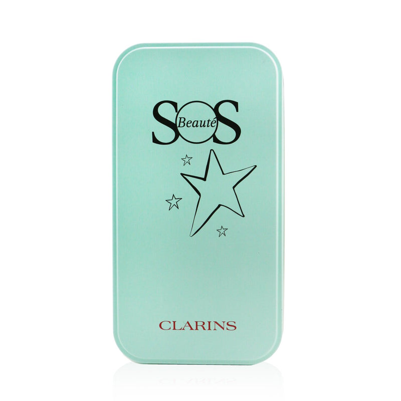 Clarins SOS Beaute Set (1x Primer 30ml + 1x Mask 15ml + 1x Lip Balm 3ml) - 04 Green 