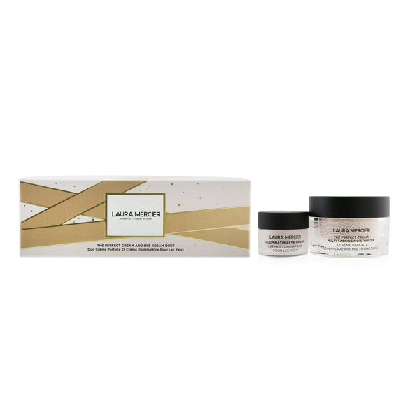 Laura Mercier The Perfect Cream & Eye Cream Duet Set: The Perfect Cream 50g + Illuminating Eye Cream 15g 