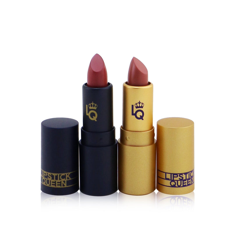Lipstick Queen Treat Yourself Mini Lip Trio: 1x Mini Saint Lipstick, 1x Mini Sinner Lipstick, 1x Visible lip Liner) 