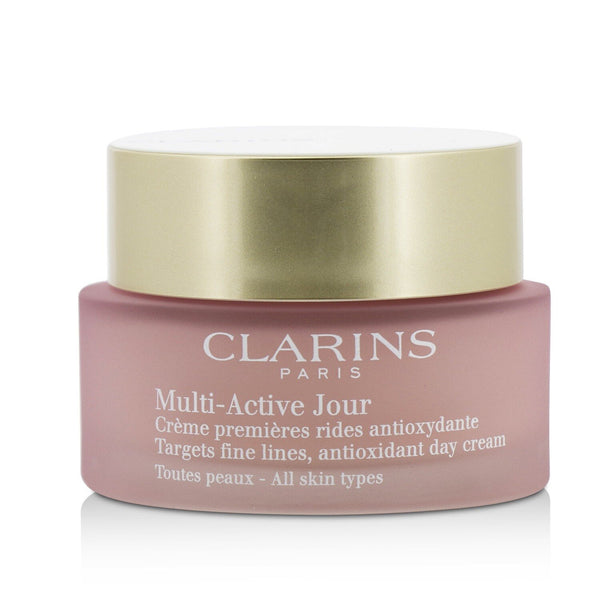 Clarins Multi-Active Day Targets Fine Lines Antioxidant Day Cream - For All Skin Types (Box Slightly Damaged)  50ml/1.6oz