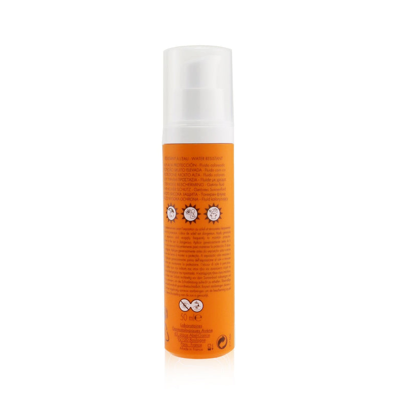 Avene Very High Protection Unifying Tinted Fluid SPF 50+ - For Normal to Combination Sensitive Skin 