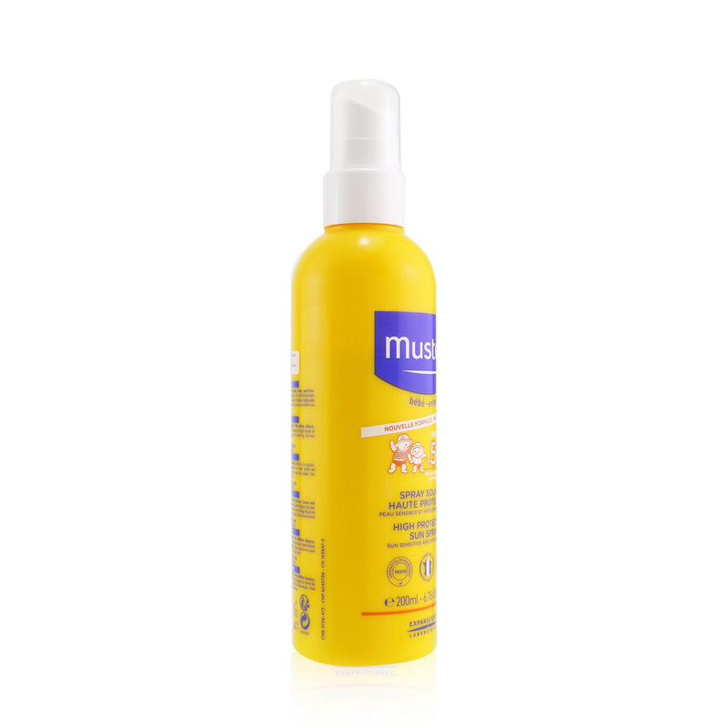 Mustela High Protection Sun Spray SPF 50 - Very Water Resistant 