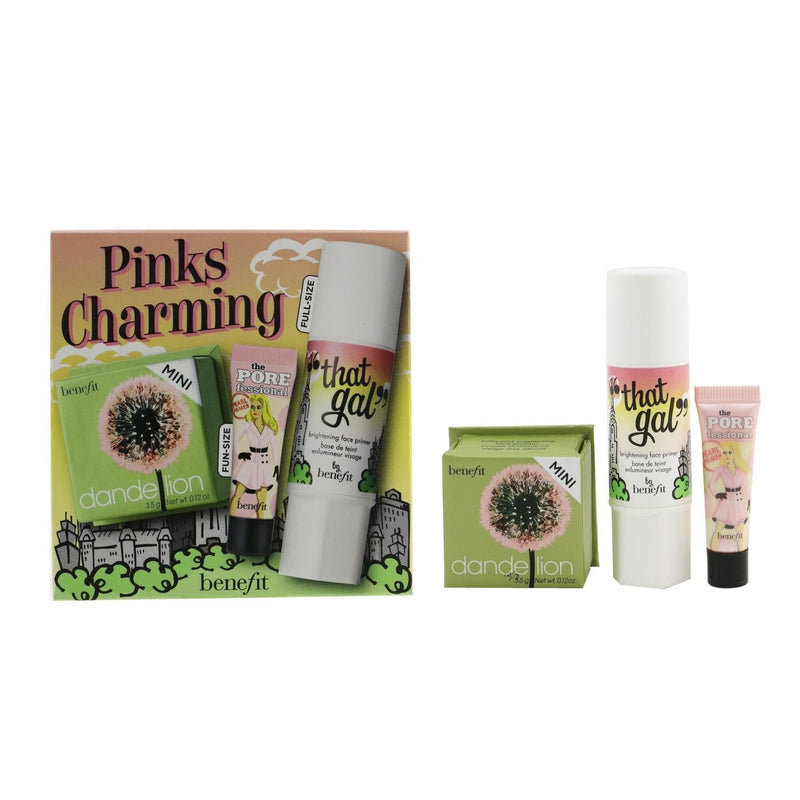 Benefit Pinks Charming Set (1x That Gal Primer, 1x Mini The Porefessional Pearl Primer, 1x Mini Face Powder) 