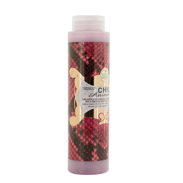 Nesti Dante Chic Animalier Shower Gel - Wild Orchid, Red Tea Leaves & Tiare 