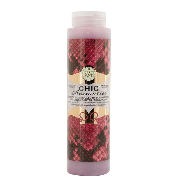 Nesti Dante Chic Animalier Shower Gel - Wild Orchid, Red Tea Leaves & Tiare 