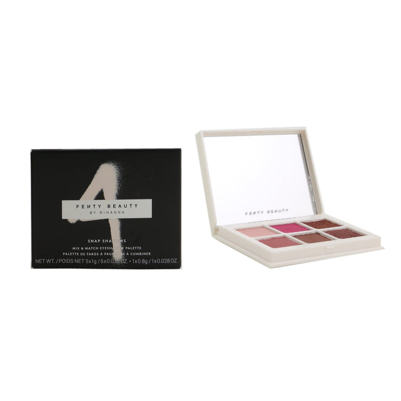 Fenty Beauty by Rihanna Snap Shadows Mix & Match Eyeshadow Palette (6x Eyeshadow) - # 4 Rose (Romantic Pinks)  5.8g/0.203oz