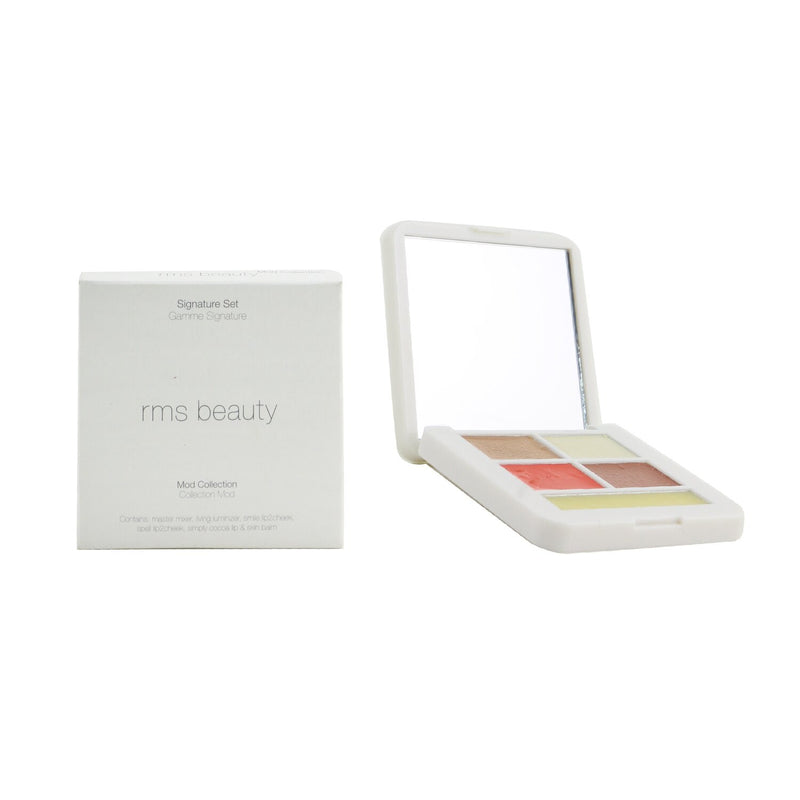 RMS Beauty Signature Set (1x Highlighter/Bronzer, 1x Luminizer, 2x Lip2cheek, 1x Lip & Skin Balm)  5.9g/0.19oz