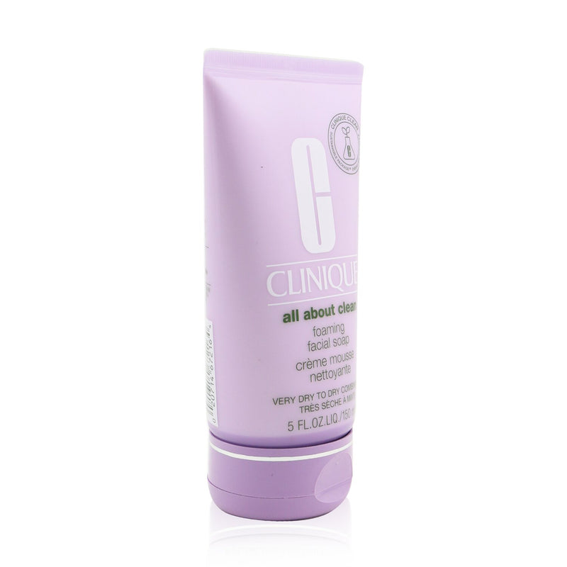 Clinique All About Clean Foaming Facial Soap - Very Dry to Dry Combination Skin 
