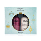 Philosophy Under The Mistletoe 2-Pieces Set: Shampoo, Shower Gel & Bubble Bath Gel 240ml + Body Lotion 240ml 
