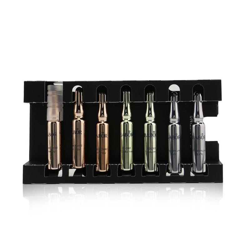 Babor Ampoule Concentrates Precious Collection (3x Rose Gold Energy, 2x Gold Volume, 2x Platinum Lift)  7x2ml/0.06oz