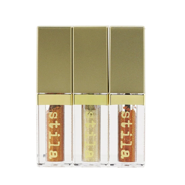 Stila All Fired Up Glitter & Glow Liquid Eye Shadow Set (3x Liquid Eyeshadow) 