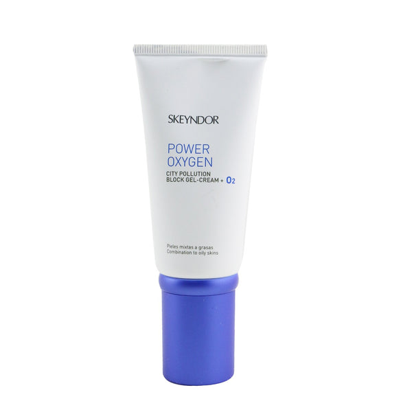 SKEYNDOR Power Oxygen City Pollution Block Gel-Cream + O2 (For Combination To Oily Skin)  50ml/1.7oz