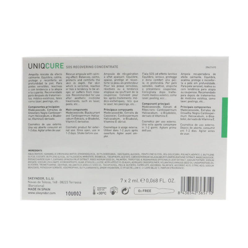 SKEYNDOR Uniqcure SOS Recovering Concentrate (Suitable For Use After Aesthetic medicine Treatments) 