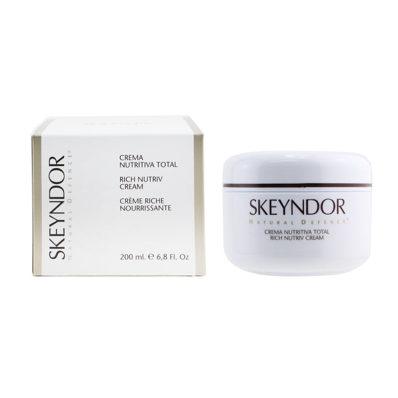 SKEYNDOR Natural Defence Rich Nutriv Cream (For Mature Or Dull Skins) (Salon Size) 