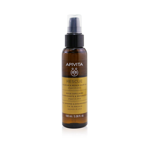 Apivita Rescue Nourish & Repair Hair Oil (Argan & Olive) 