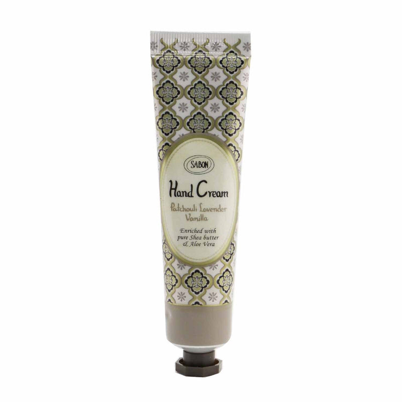 Sabon Hand Cream - Patchouli Lavender Vanilla (Tube) 