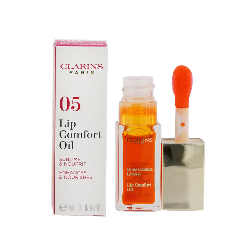 Clarins Lip Comfort Oil - # 05 Tangerine 