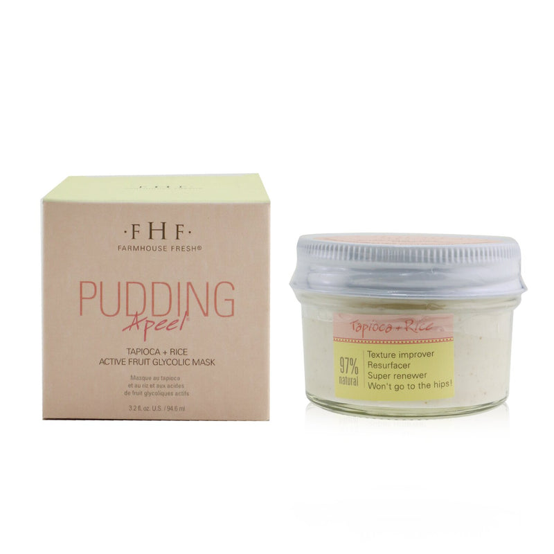 Farmhouse Fresh Pudding Apeel Tapioca + Rice Active Fruit Glycolic Mask 