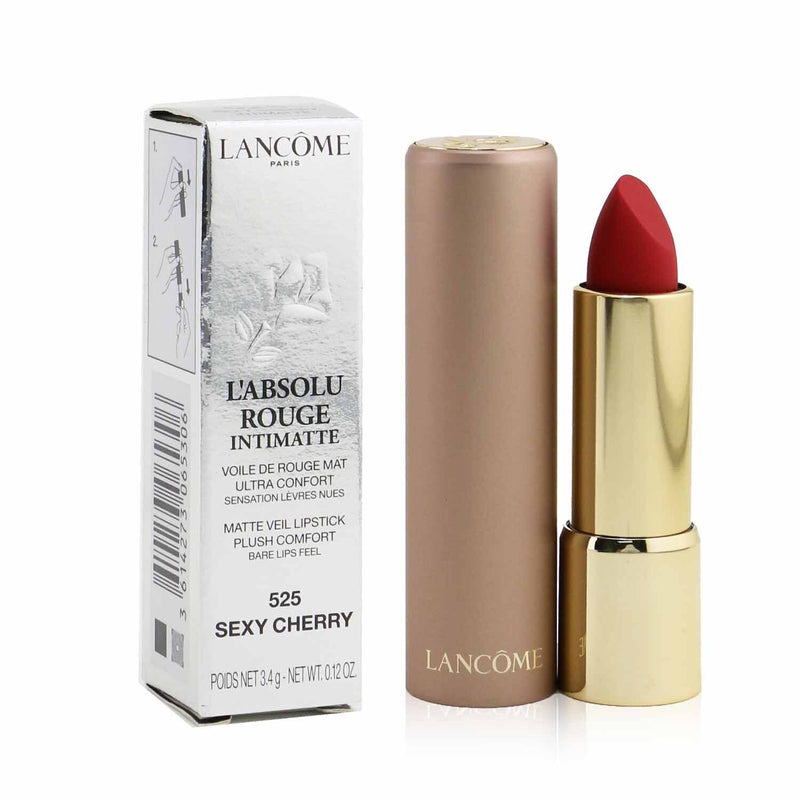 Lancome L'Absolu Rouge Intimatte Matte Veil Lipstick - # 525 Sexy Cherry 