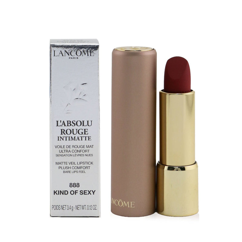 Lancome L'Absolu Rouge Intimatte Matte Veil Lipstick - # 888 Kind Of Sexy 