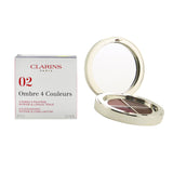 Clarins Ombre 4 Couleurs Eyeshadow - # 02 Rosewood Gradation  4.2g/0.1oz