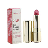 Clarins Joli Rouge Velvet (Matte & Moisturizing Long Wearing Lipstick) - # 733V Soft Plum 