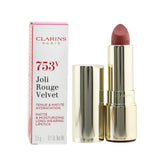 Clarins Joli Rouge Velvet (Matte & Moisturizing Long Wearing Lipstick) - # 753V Pink Ginger 