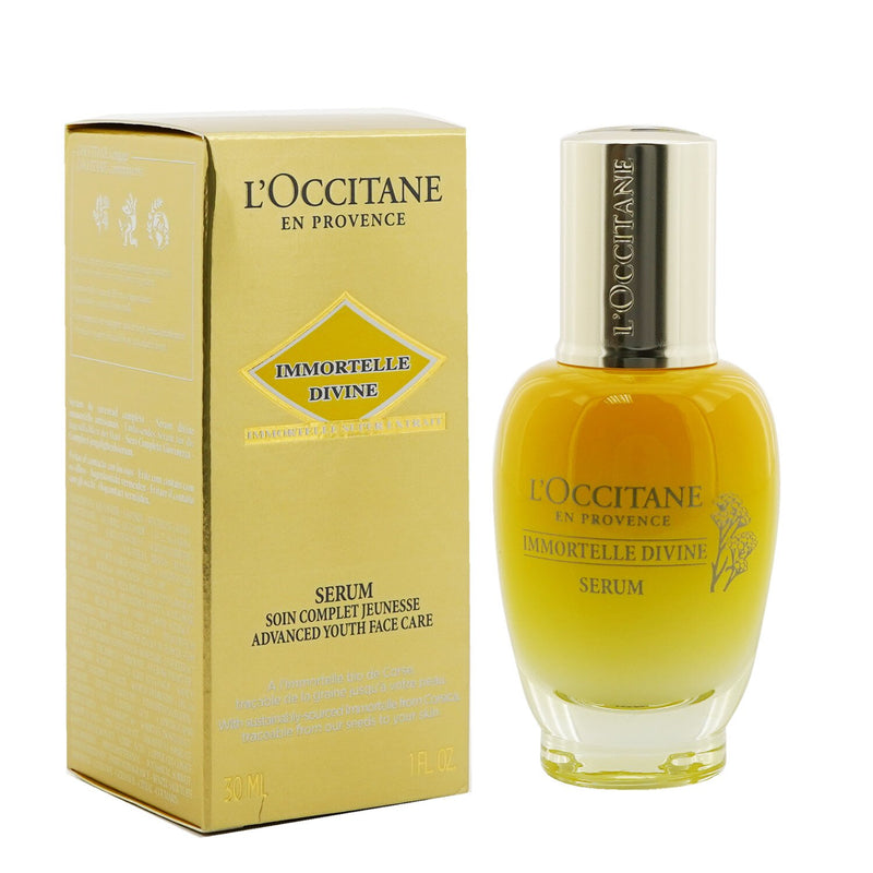 L'Occitane Immortelle Divine Serum - Advanced Youth Face Care 